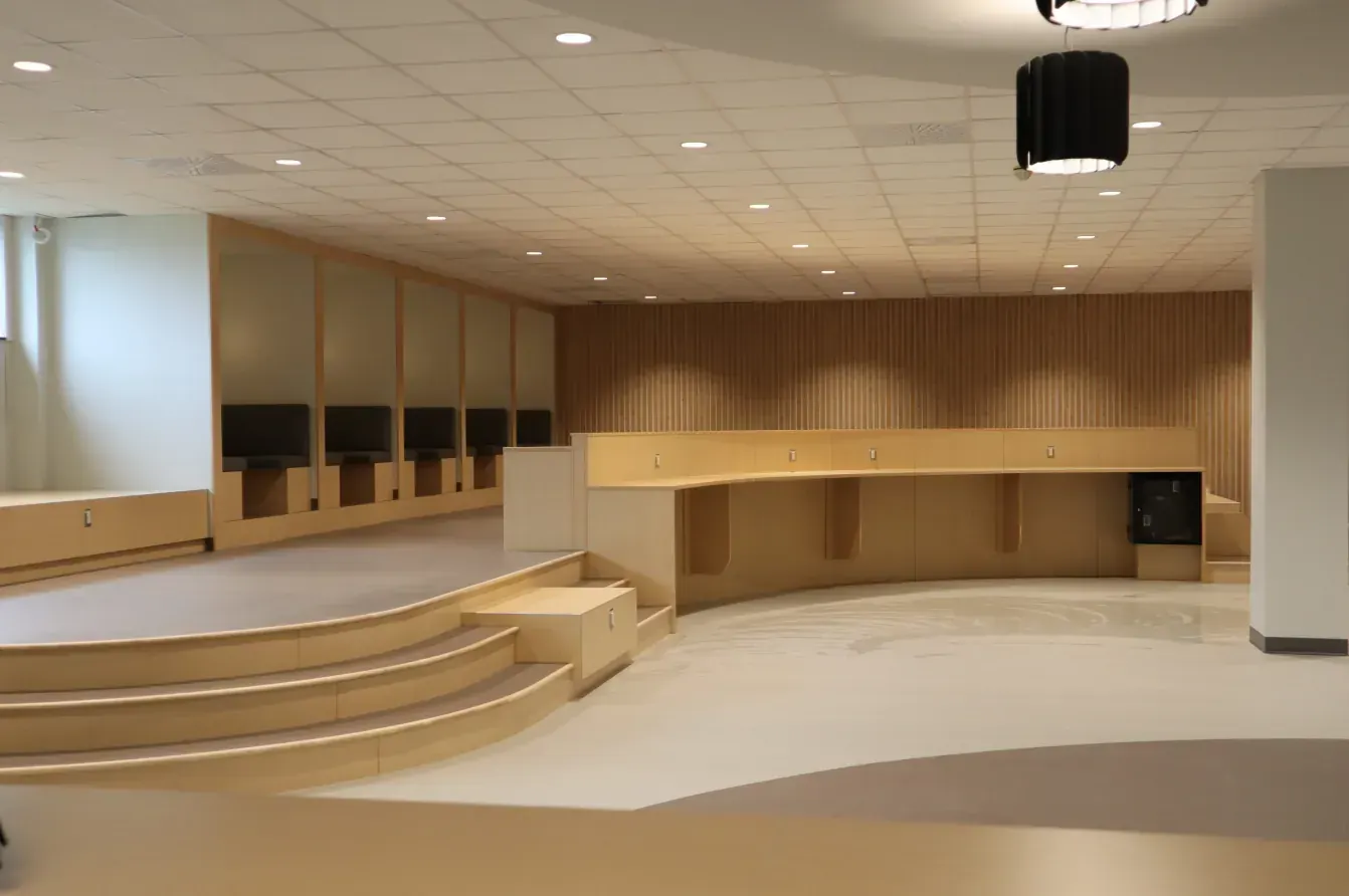 Salle communautaire entretenue par Présta Nett à Lévis